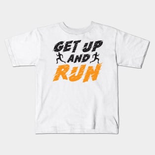 Running Quote Kids T-Shirt